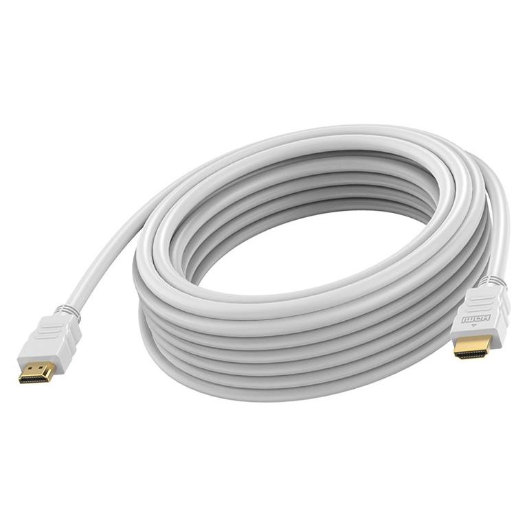 Vision Techconnect HDMI Cable with Ethernet - 5m - White