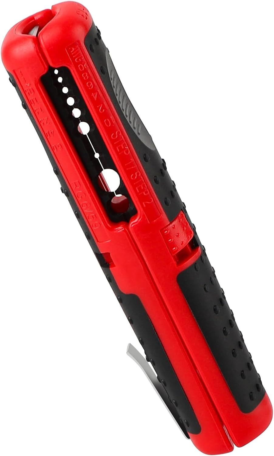 DBREAKS Cable Stripper, Universal Debacer, 125mm Coaxial Cable Stripper, Low Voltage Universal Cable Ø8-13mm, SK5 / RG6 / RG59 Electric Cable Stripper