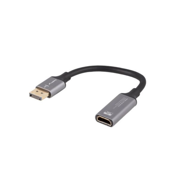 Lanberg 0.2m DisplayPort to HDMI Cable and Adapter