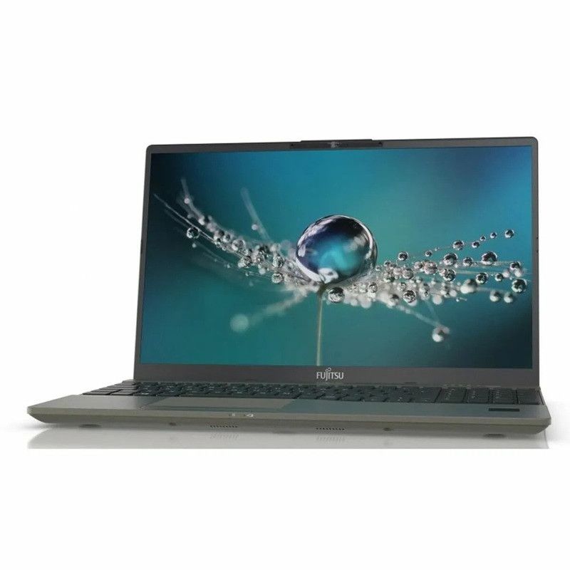 Portátil Fujitsu LifeBook U7511 - Procesador Core i5, 2.4 GHz, 8 GB RAM, 256 GB SSD, Gráficos Intel Iris Xe, WiFi, Cámara web, 15.6" Windows 10 AZERTY
