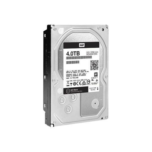 WD Black 4TB Internal Hard Drive - 3.5" SATA 6Gb/s - 7200 RPM - 128MB Cache