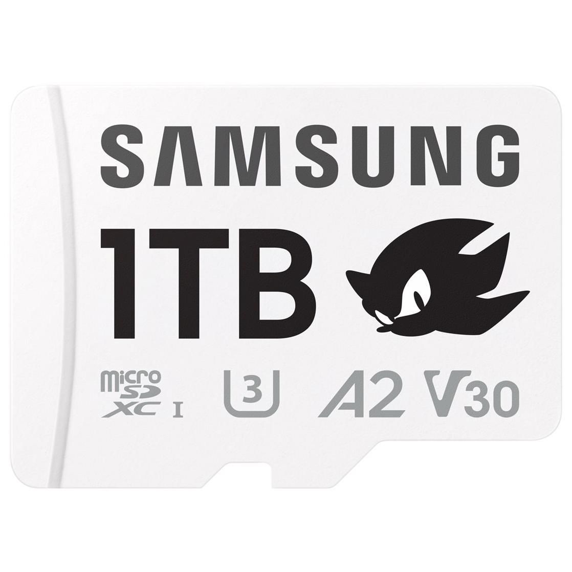 Samsung PRO Plus 1TB MicroSDXC Card (with SD Adapter) - Sonic the Hedgehog