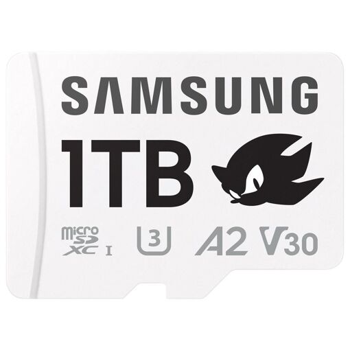 Samsung PRO Plus 1TB MicroSDXC Card (with SD Adapter) - Sonic the Hedgehog