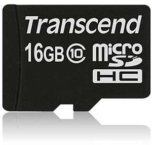 Transcend 16GB MicroSDHC Class 10 UHS-I Flash Memory Card
