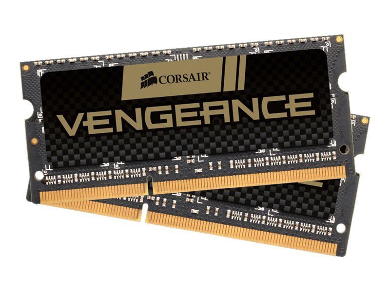 HyperX Vengeance DDR3 Kit - 8GB (2x4GB) SO-DIMM 204-Pin, 1600MHz/PC3-12800, CL9, 1.5V, Buffered Non-ECC Memory