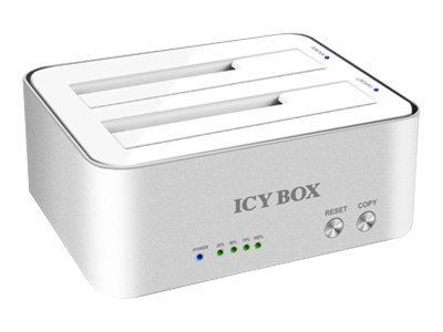 RaidSonic ICY BOX IB-120CL-U3 - Storage Controller - 2.5/3.5 inch Shared - SATA 1.5Gb/s - RAID JBOD - USB 3.0