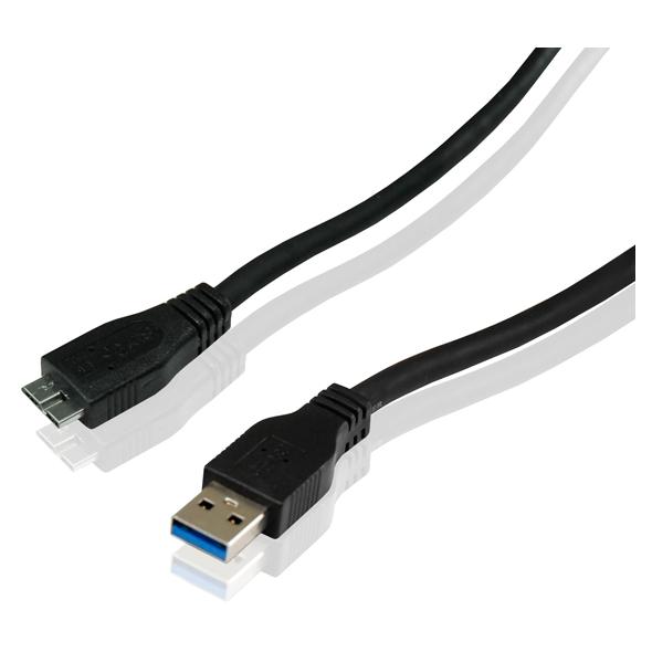 Conceptronic USB 3.0 Cable - 1.8m, Type A to Micro-B