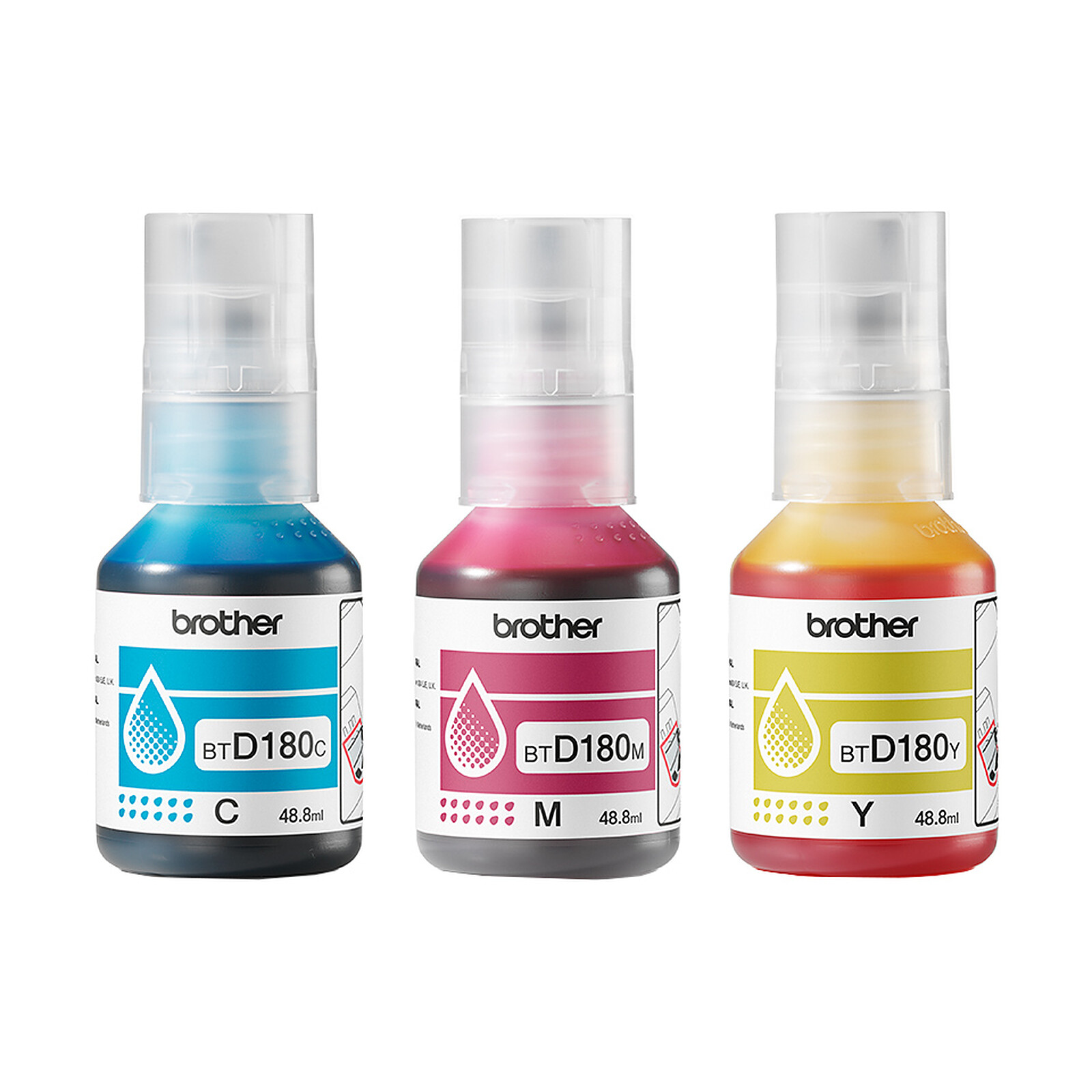 Brother BTD180CLVAL (Magenta, Cyan, Yellow)