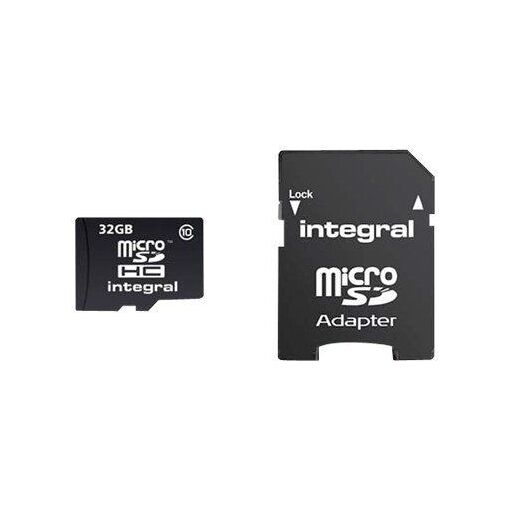 Integral UltimaPro 32GB MicroSDHC Memory Card (Class 10 with Adapter)