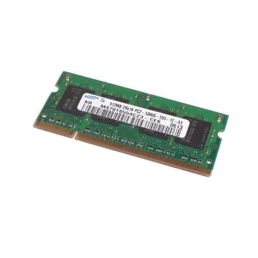 RAM SODIMM de 512 MB de Aclouddate® (M470T6554CZ3-CE6, PC2-5300S, 667 MHz CL5)