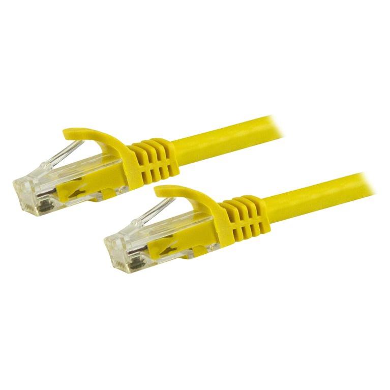 StarTech 15m CAT6 Ethernet Cable, Yellow