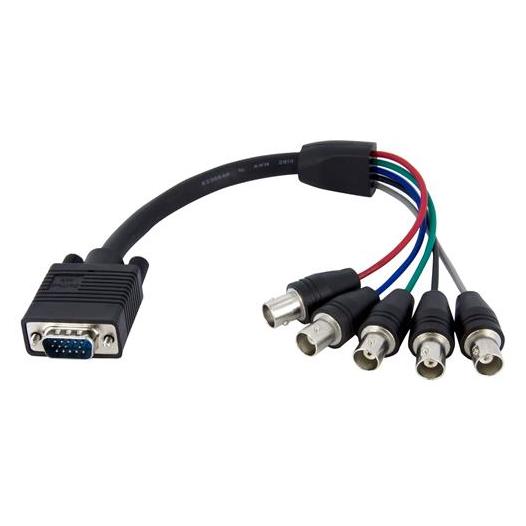 StarTech.com 30cm VGA to 5x BNC Coaxial Cable - M/F