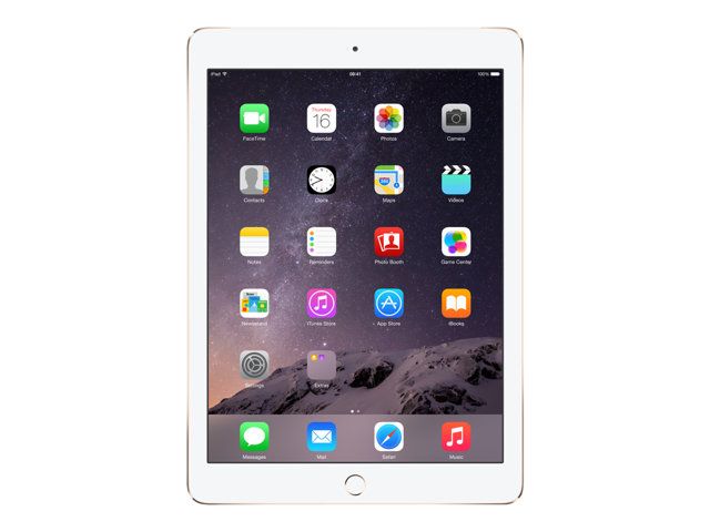 Apple iPad Air 2 Wi-Fi + Cellular 32GB, 9.7-inch (Gold)
