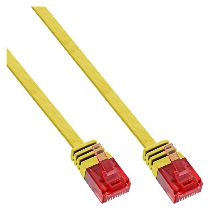 INTOS ELECTRONIC CAT 6 RJ-45 M/M Cable, 7m, Yellow
