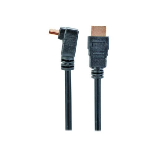 Cable HDMI Gembird - 1,8 m Negro Conector de 90° Hombre-Hombre