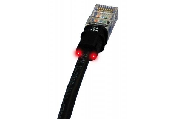 Dexlan Cat 5 UTP Black Patch Cable - 1.5m