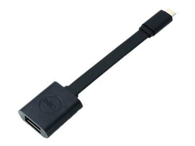 Dell USB-C to USB Type-A Adapter - 13.2 cm - Black
