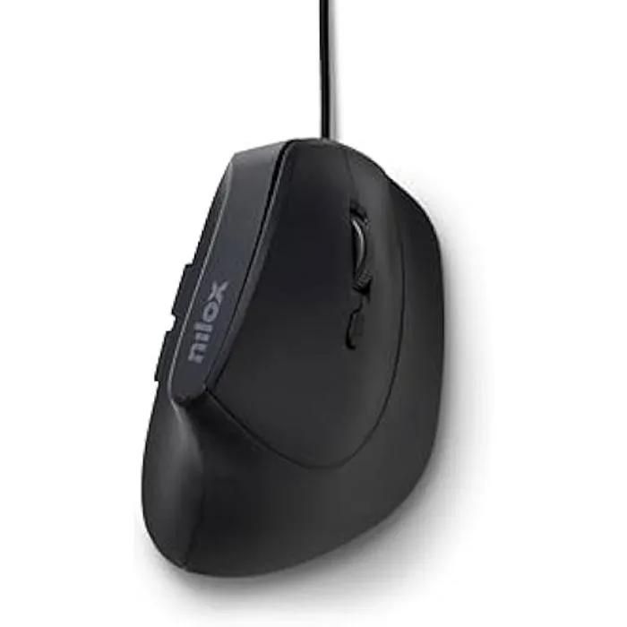 Nilox MOUSB3013 Mouse - Black