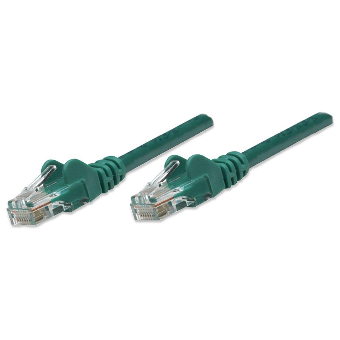 IC Intracom Cat5e Cable, 0.45m Green Network Cable U/UTP (UTP)