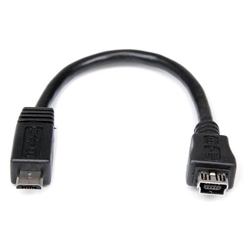 Adaptateur StarTech Micro USB vers Mini USB (15 cm)