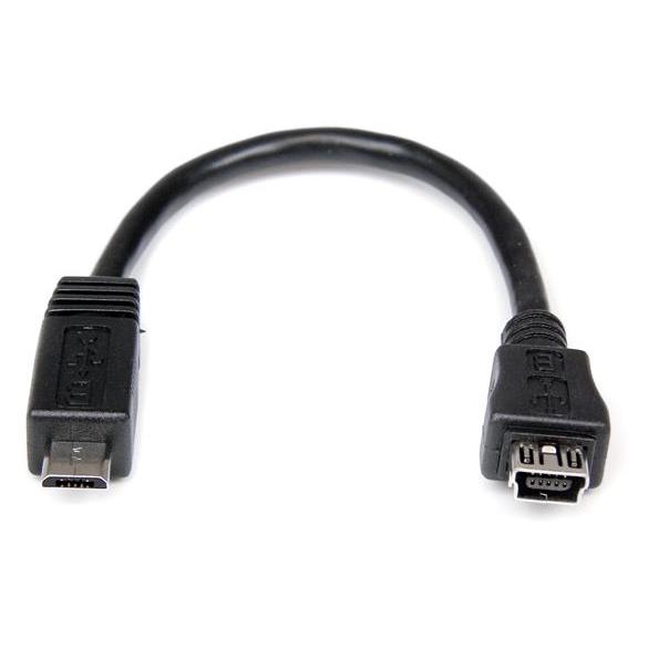 StarTech Micro USB to Mini USB Adapter (15cm)