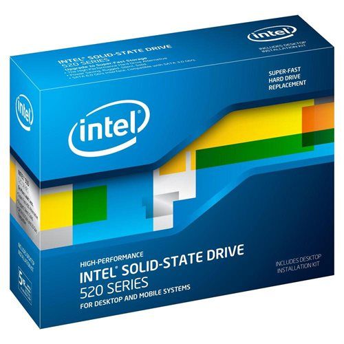Intel 520 Series Solid-State Drive - 240GB - Internal - 2.5inch - SATA 6Gb/s