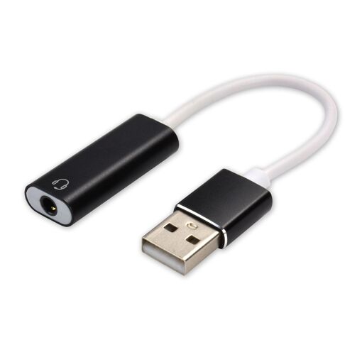 MCL Samar Audio Adapter - 3.5mm Jack to USB