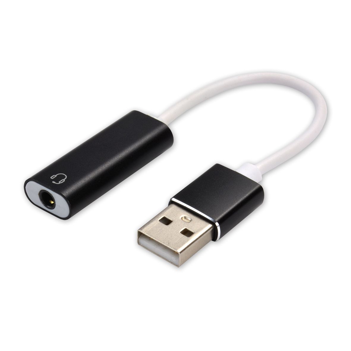 Adaptador de audio MCL Samar - 3,5 mm TRRS a USB