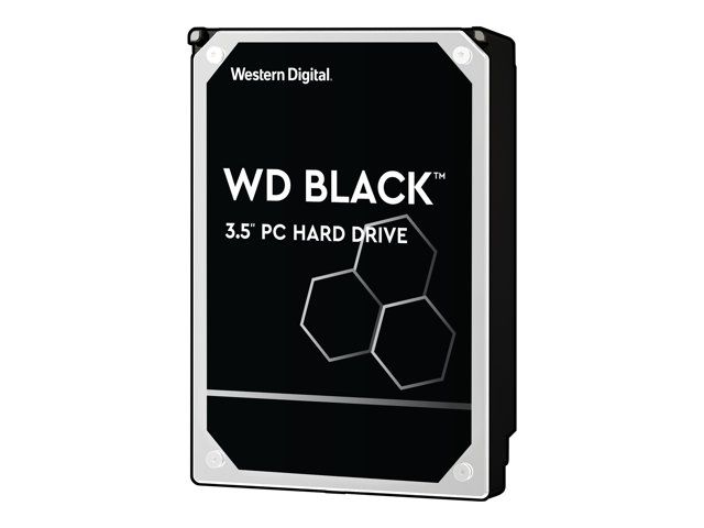 WD Black Performance Hard Drive 500GB - Internal 3.5" SATA 6Gb/s 7200 RPM HDD with 64MB Buffer