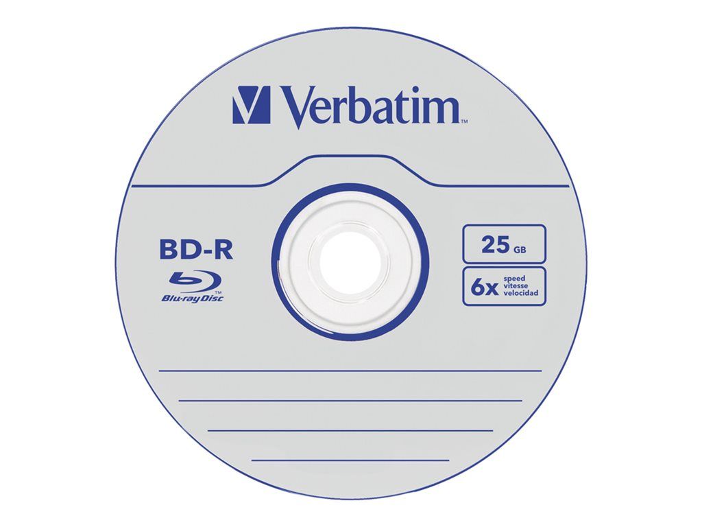 Verbatim 5x BD-R - 25 GB 6x - Estuche para CD