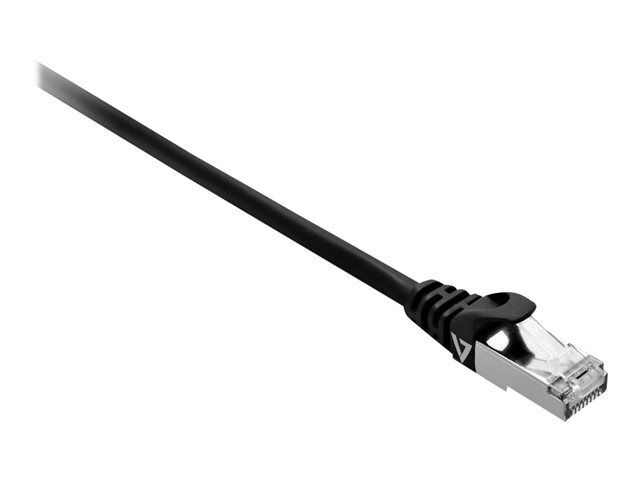 V7 - Cordon de raccordement - RJ-45 (M) pour RJ-45 (M) - SFTP - CAT 7 - moulé - noir