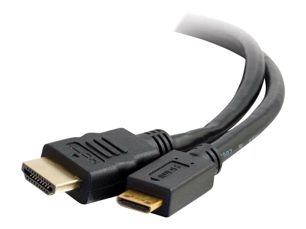 C2G Value Series 2m High Speed HDMI to Mini HDMI Cable with Ethernet - 4K - UltraHD
