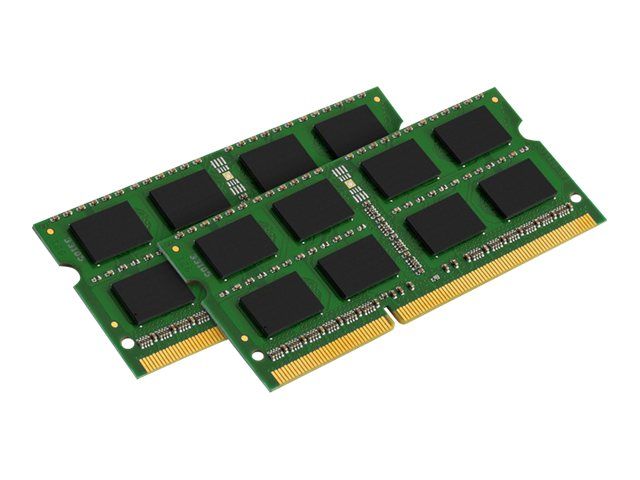 Kingston ValueRAM - DDR3 Kit - 16GB (2x8GB) SO-DIMM 204-Pin - 1600MT/s / PC3-12800 / CL11 / 1.5V - Unbuffered Non-ECC Memory