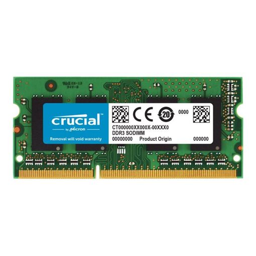 Módulo de memoria DDR3 Micron Technology - 8 GB SO DIMM - 1600 MHz / PC3-12800 - CL11 - 1,35 V/1,5 V - Memoria sin búfer no ECC