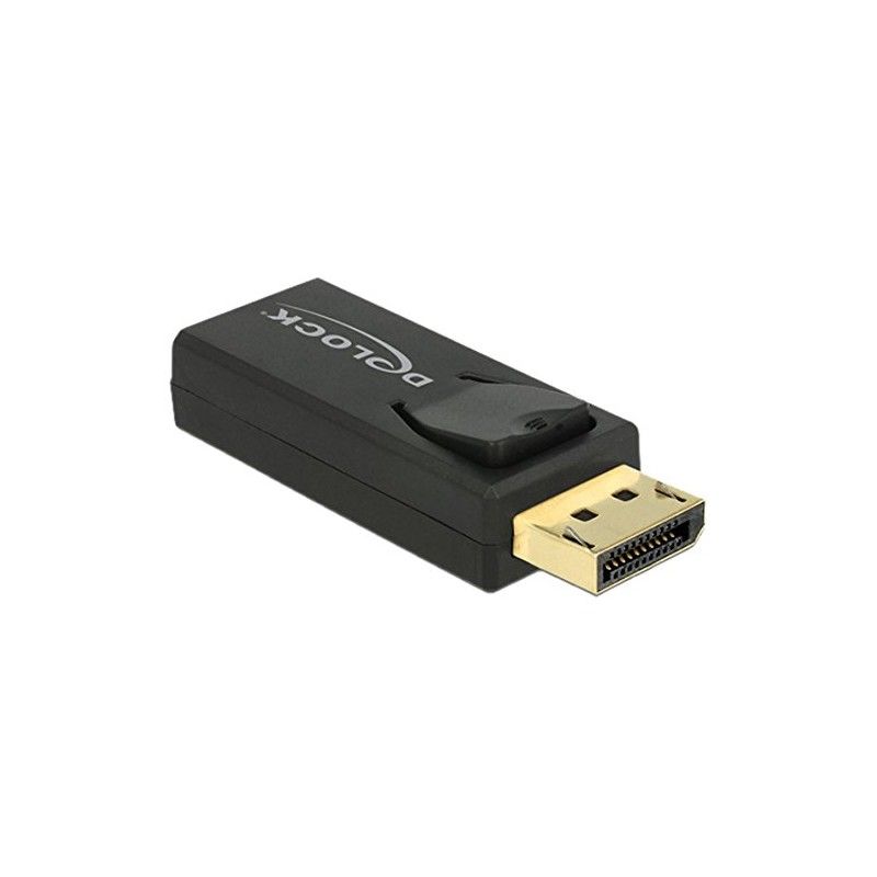 Adaptateur vidéo Delock - DisplayPort mâle vers HDMI femelle - Noir