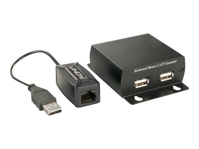 Extensor de teclado y ratón USB Lindy