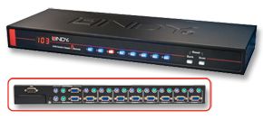 Lindy 8-Port PS/2 & VGA KVM Switch