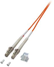 Lindy Multi-Mode LC Optical Cable, 2m, 50/125 Micron