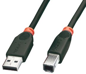 Câble USB Lindy - 2 m, Noir
