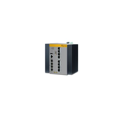 Allied Telesis AT IE300-12GP Managed Switch - 8 x 10/100/1000 PoE+ + 4 x Gigabit SFP