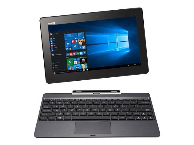 ASUS Transformer Book T100TA - Tableta con base para teclado - Intel Atom Z3775 / 1,46 GHz - Windows 8.1 de 32 bits - 2 GB RAM - 64 GB eMMC - Pantalla táctil IPS de 10,1'' (1366 x 768) - Gráficos HD