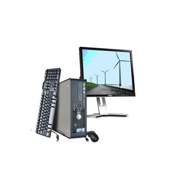 Computadora de escritorio Dell Optiplex 780 + Pantalla de 22' - Windows 7