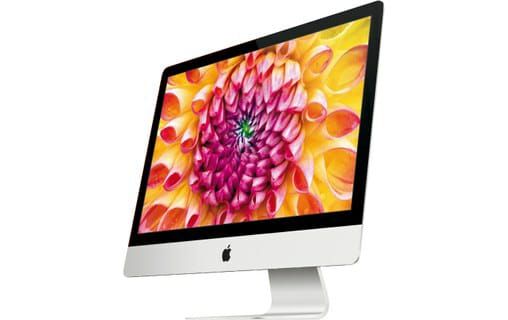 Apple iMac de 21,5 pulgadas (finales de 2012) - Procesador Core i5 cuádruple núcleo de 2,7 GHz, 8 GB de RAM, 128 GB SSD, Plata AZERTY