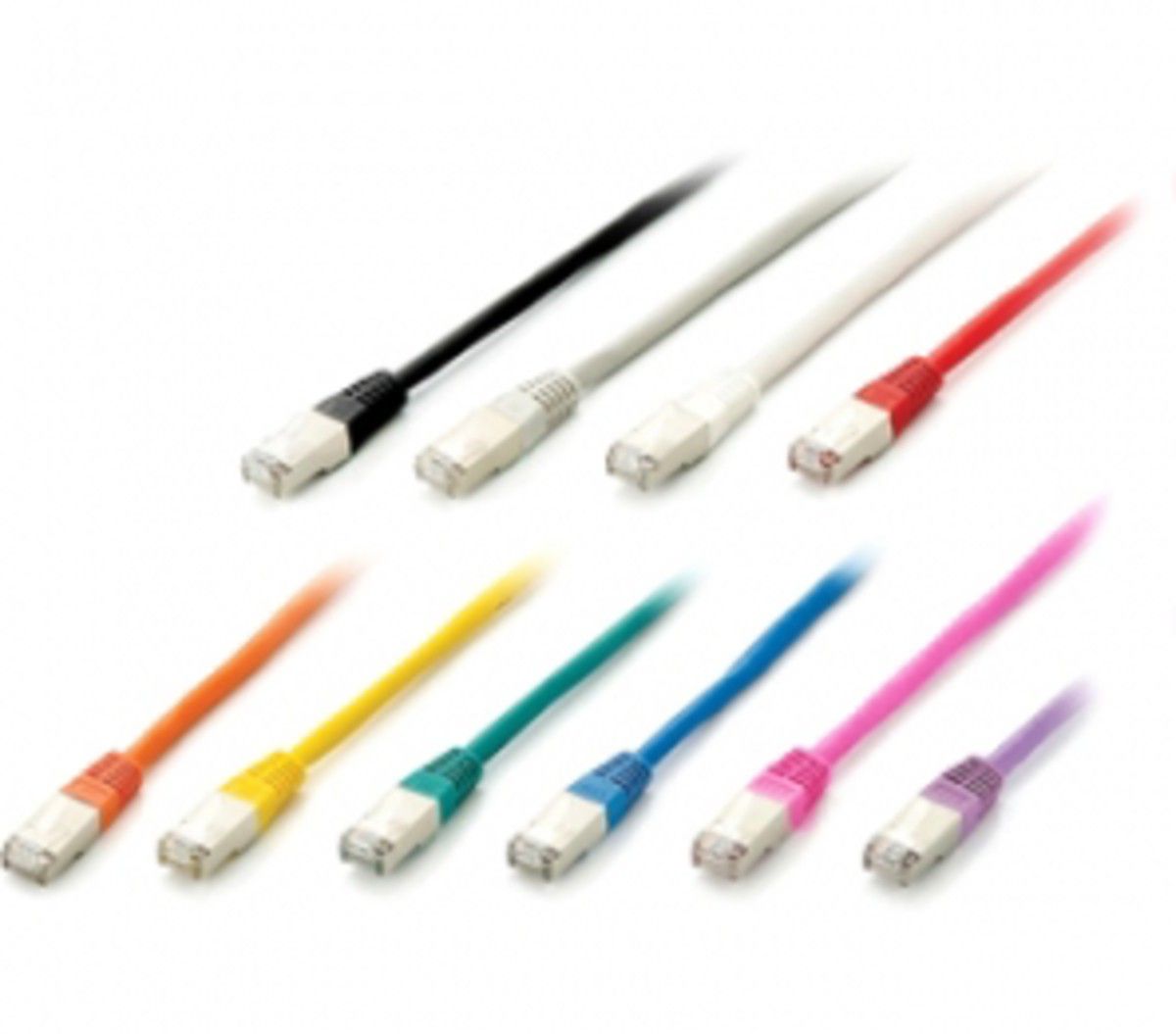 Digital Data Communications - 20ft Cat6 Shielded Twisted Pair Cable (SSTP) - RJ-45 Male to RJ-45 Male - Violet