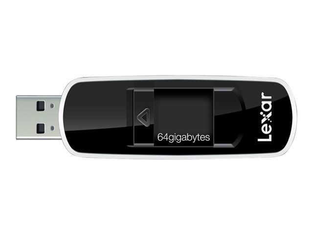 Lexar JumpDrive S70 - USB Flash Drive - 64GB - USB 2.0 - Black