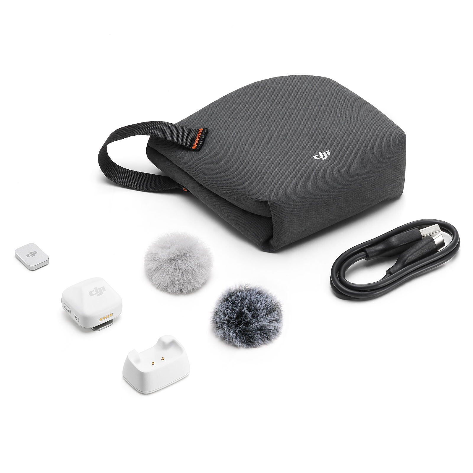 Transmetteur DJI Mic Mini (Blanc Arctique)