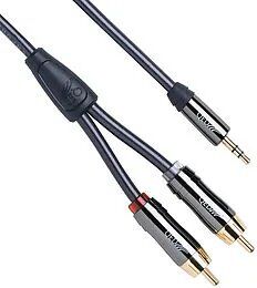 Cable de audio QED J2P Grafito de Armour Home Electronics