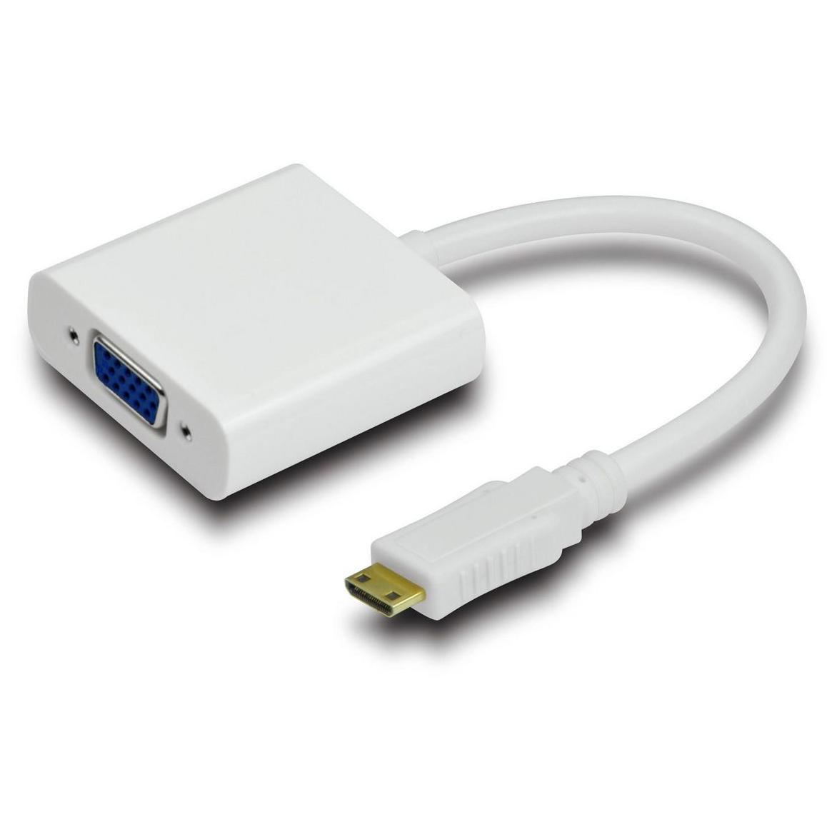 Câble adaptateur MicroConnect HDMIVGA 4,9 m VGA vers HDMI (Type C Mini)