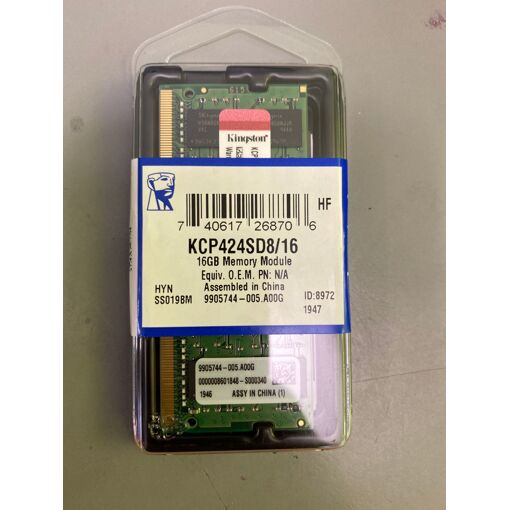 Módulo de memoria Kingston 16 GB DDR4 2400 MHz SO-DIMM