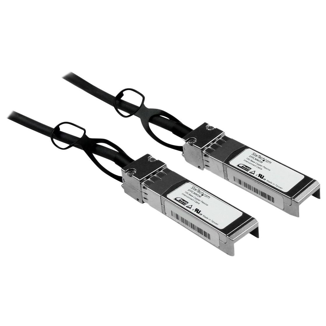 StarTech 10GbE SFP+ Copper Direct Attach Cable, 3m, Passive, Compatible Cisco